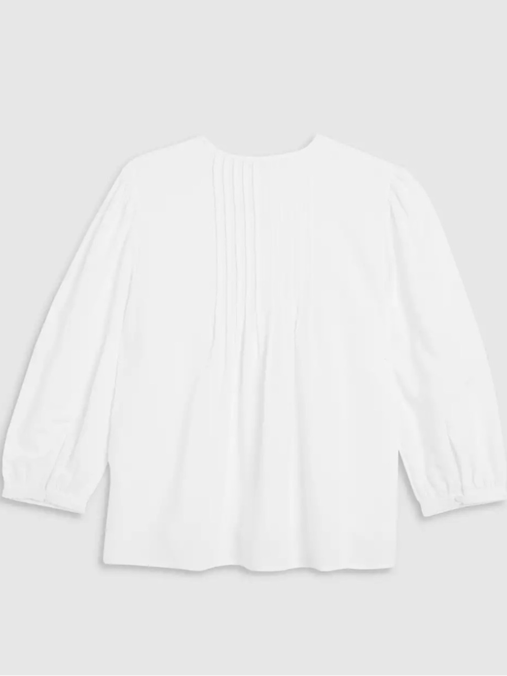 Levi's Gina White Linen Blend Blouse - Picture 3 of 8